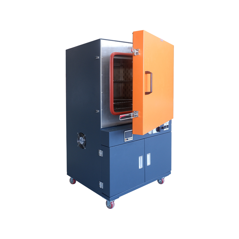 Függőleges kialakítás Rugalmas és kényelmes, magas hőmérsékletű vákuumszárító sütő